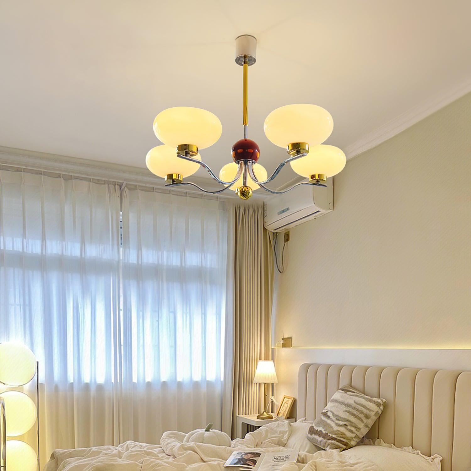 Medieval Glass Bowl Chandelier - Lumpaz