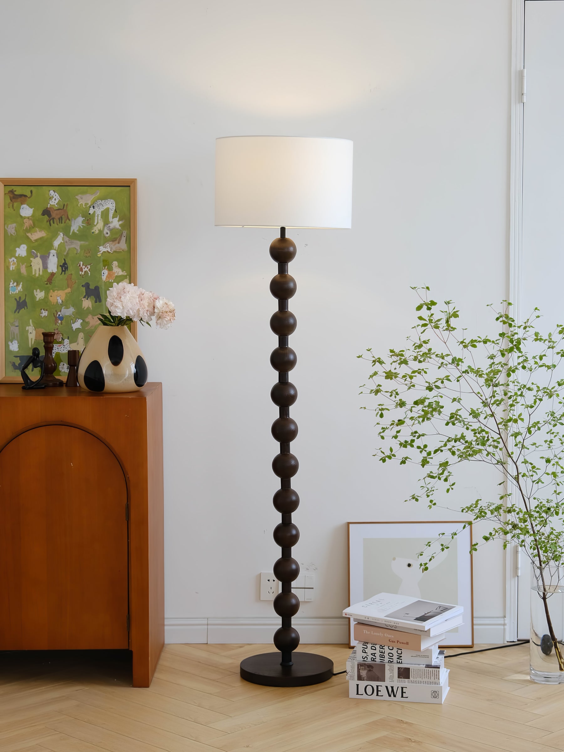 Hugo Barbell Floor Lamp - Lumpaz