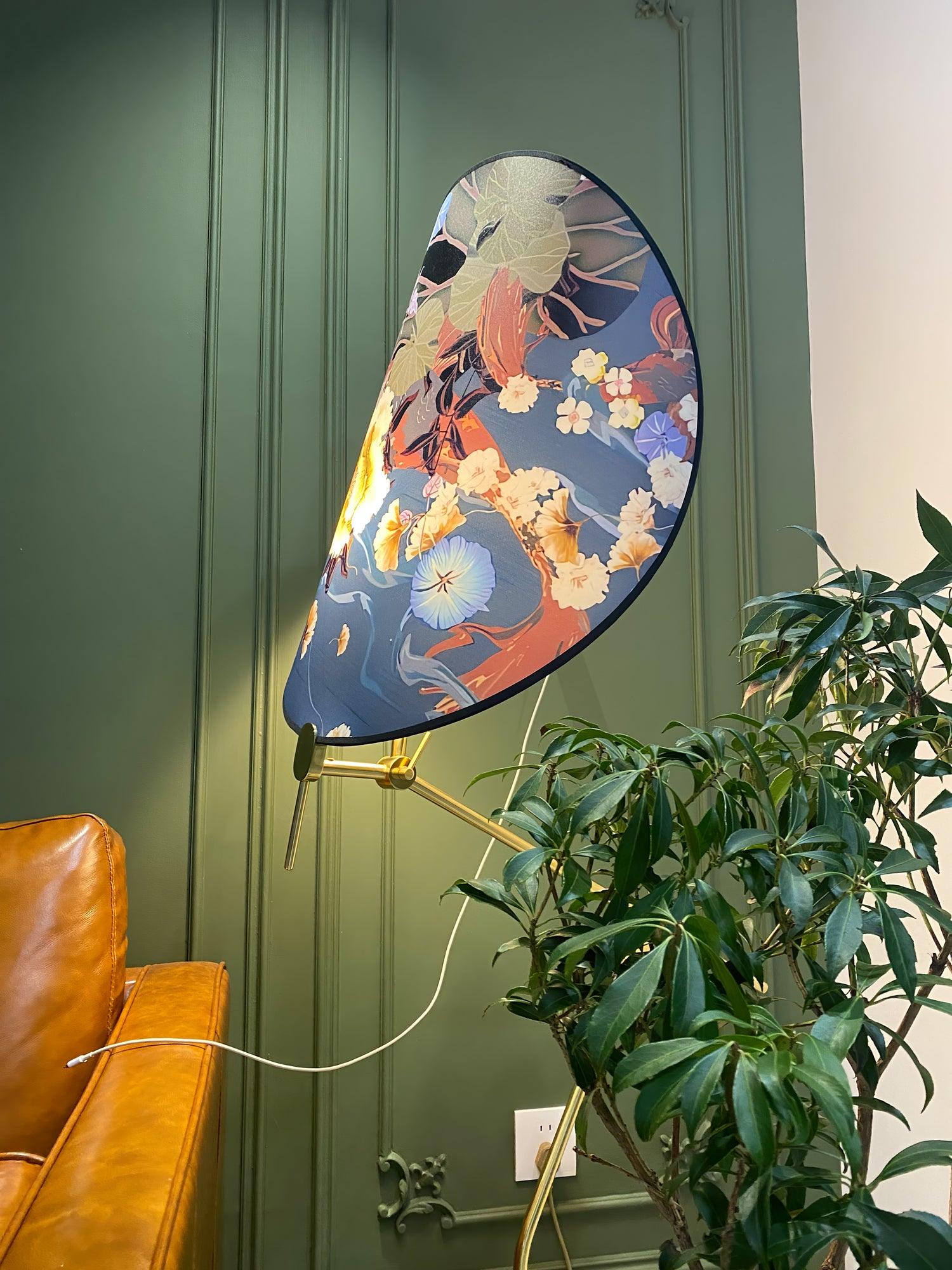 Floral Nocturne Floor Lamp - Lumpaz