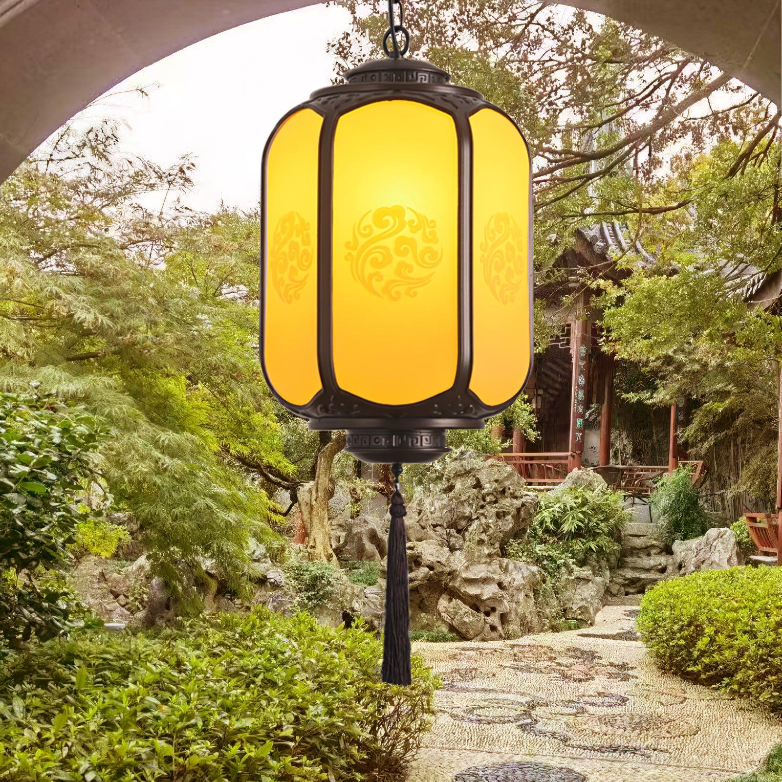 Antique Lantern Pendant Light - Lumpaz