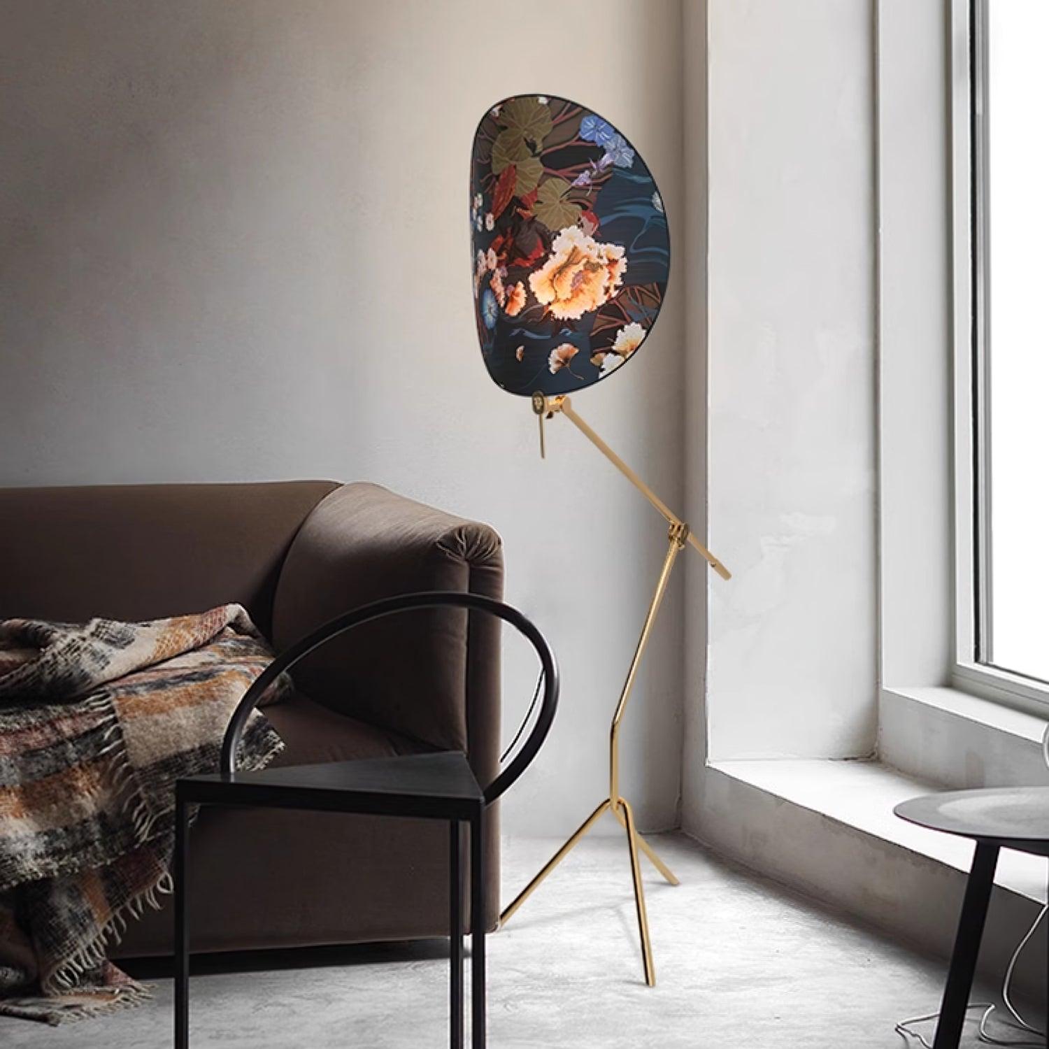 Floral Nocturne Floor Lamp - Lumpaz