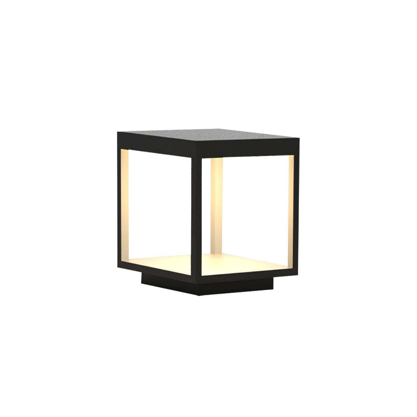 Square Frame Fence Post Garden Light - Lumpaz