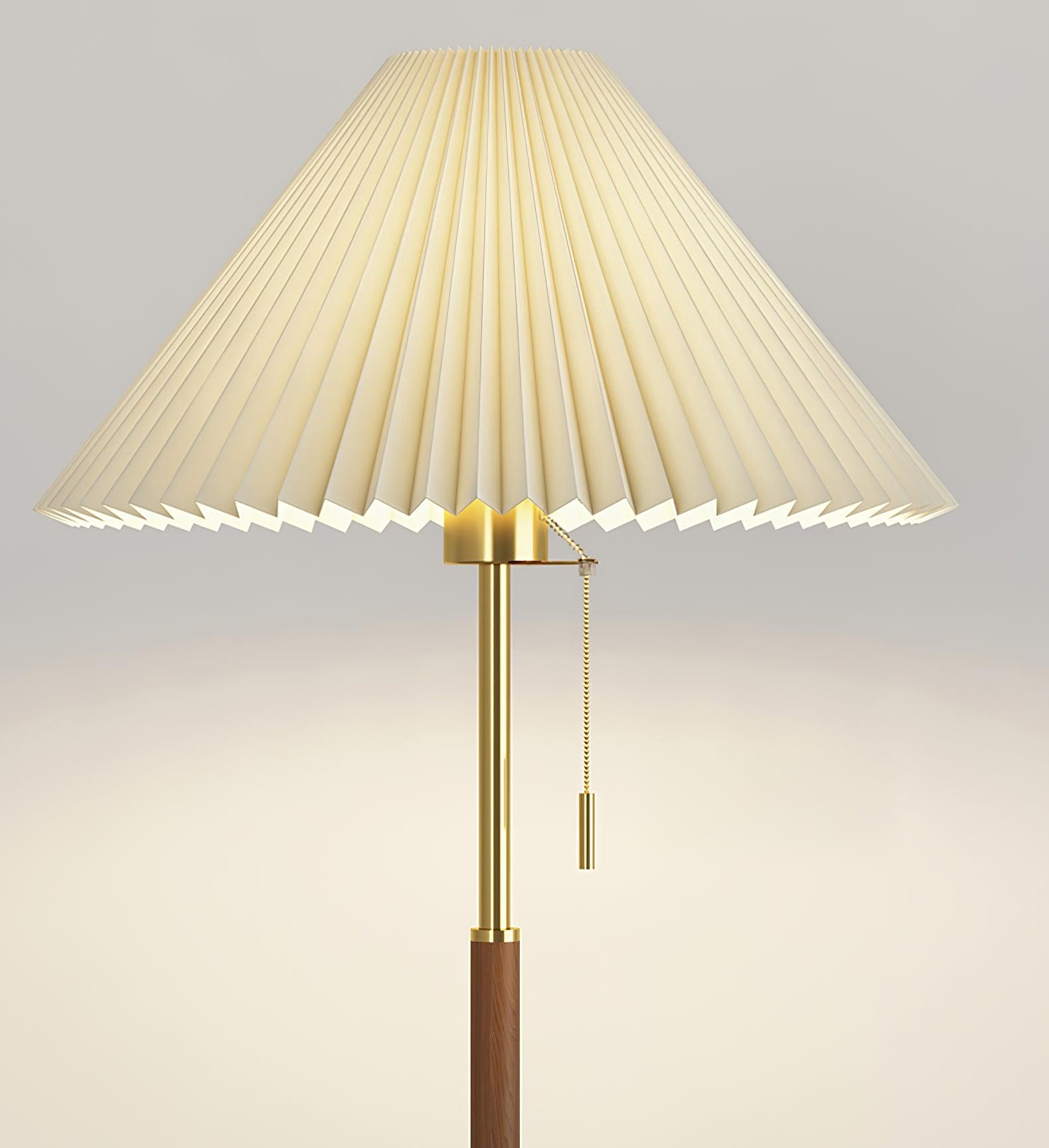 Vintage Pleated Floor Lamp - Lumpaz