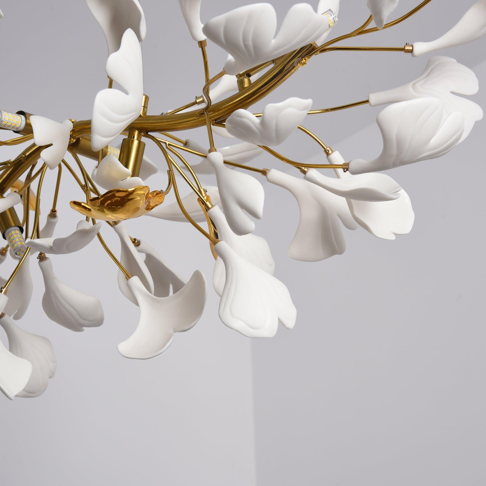 Gingko Chandelier D - Lumpaz