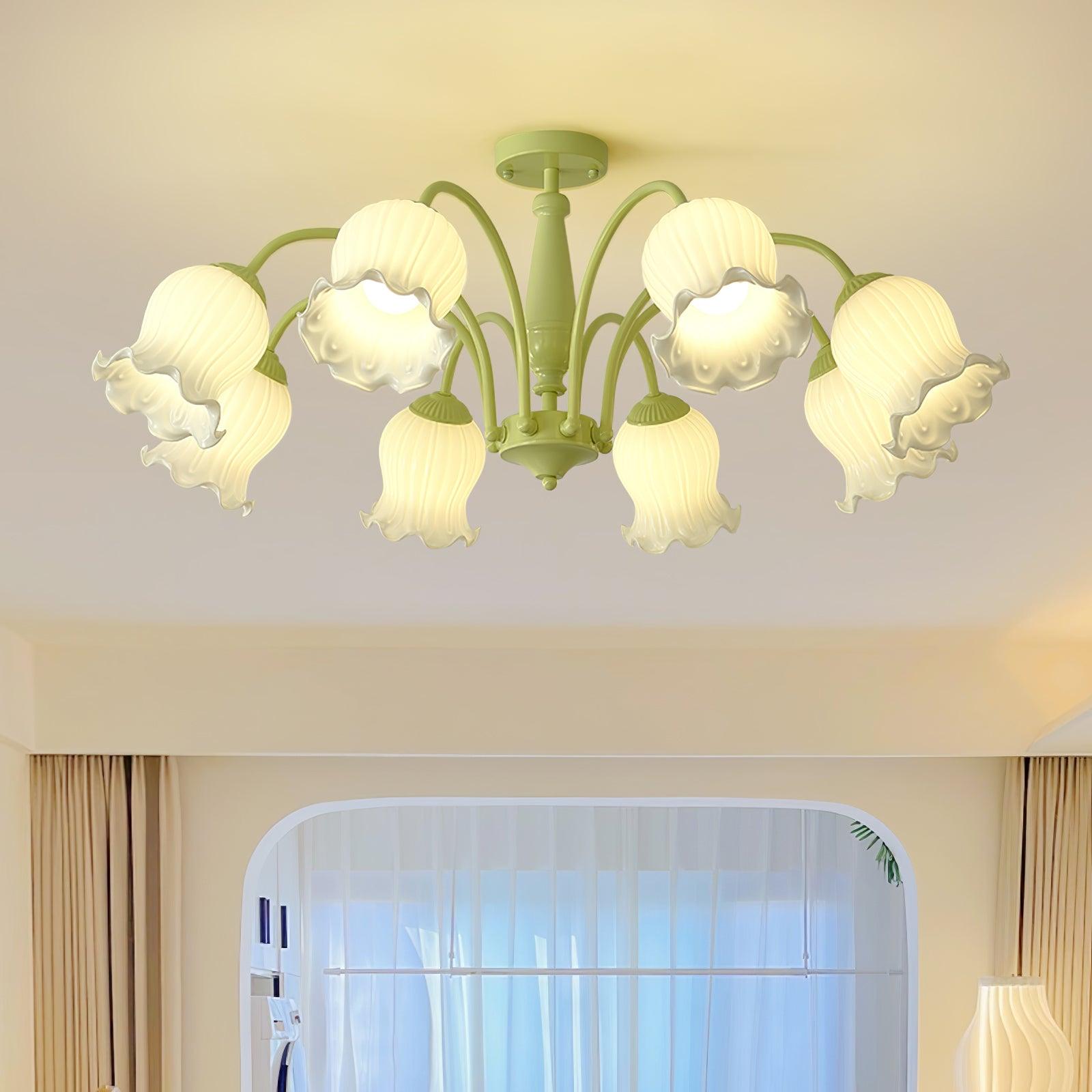 Trumpet Flower Chandelier - Lumpaz