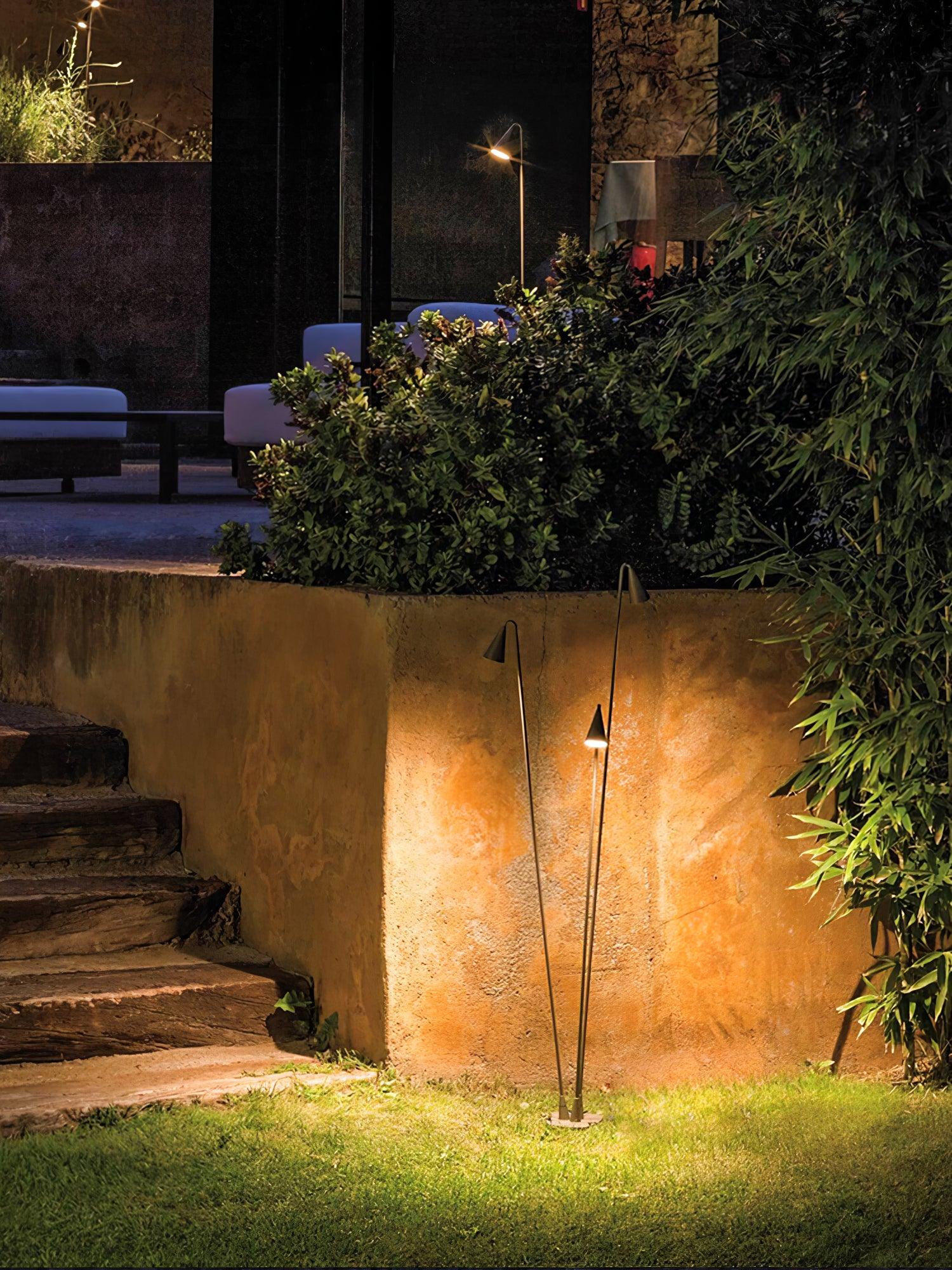 Bellflower Outdoor Floor Lamp - Lumpaz