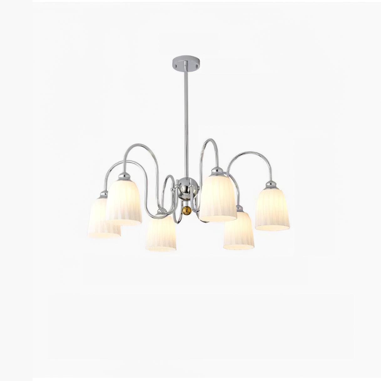 Bauhaus Pleated Chandelier - Lumpaz