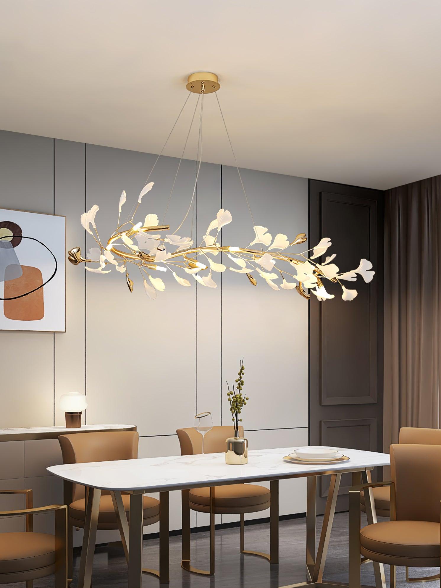 Gingko Chandelier T - Lumpaz