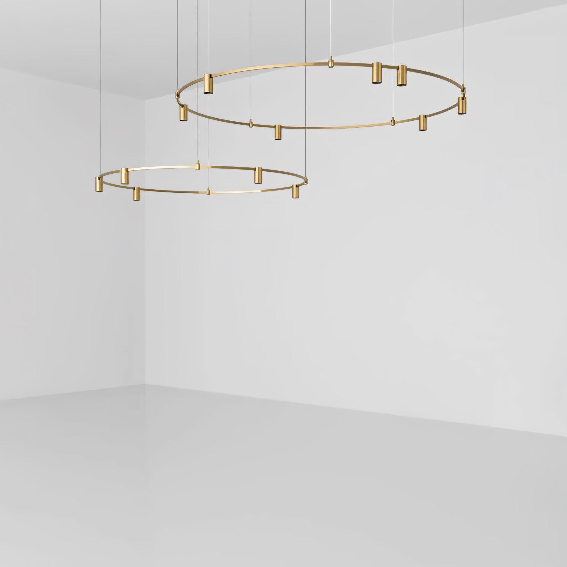Auroom Round Chandelier - Lumpaz