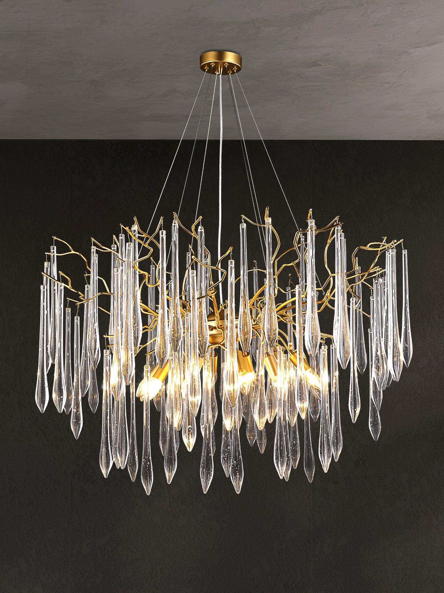 Aqua Funnel Chandelier - Lumpaz