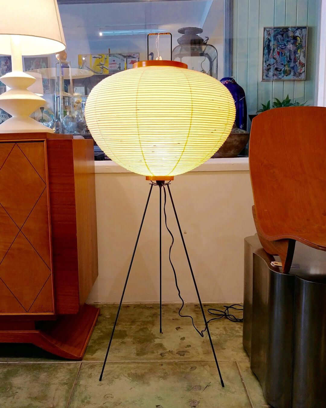 Rice Paper Floor Lamp - Lumpaz