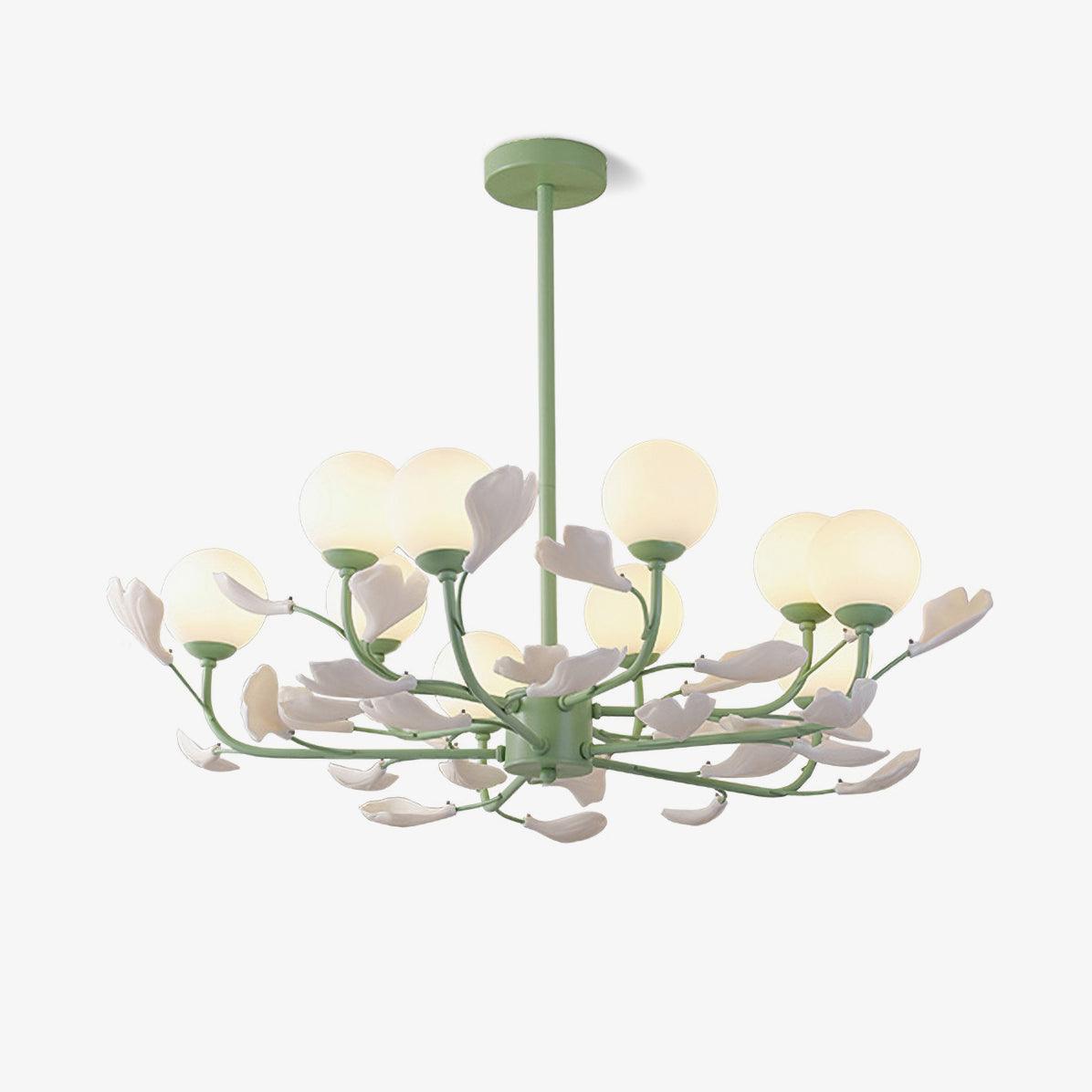 Opal Glass Chandelier - Lumpaz
