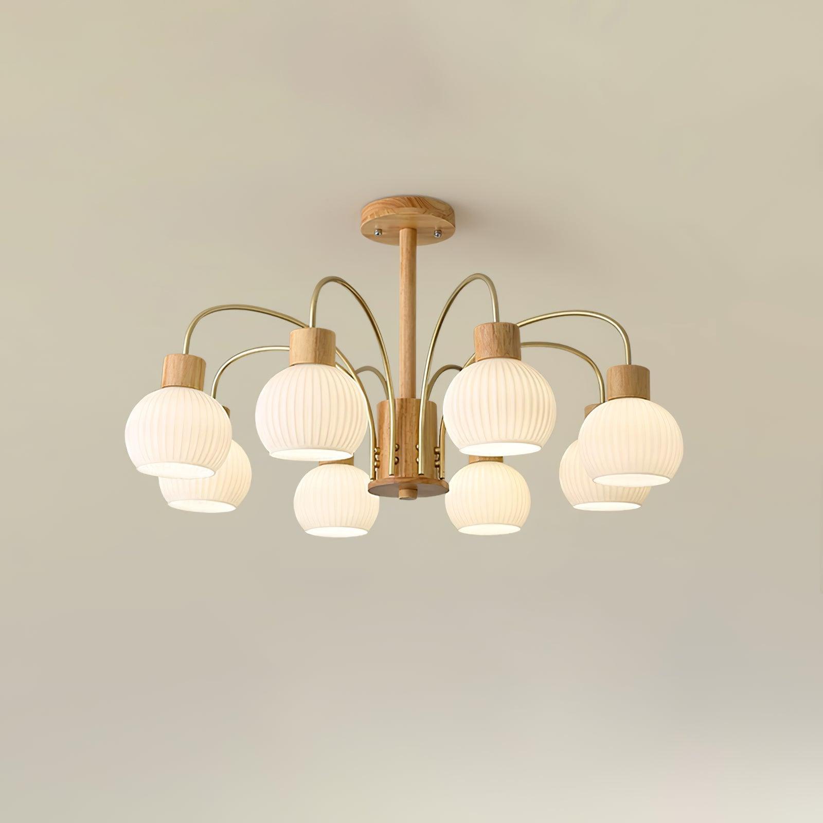 Donnelly Wooden Chandelier - Lumpaz