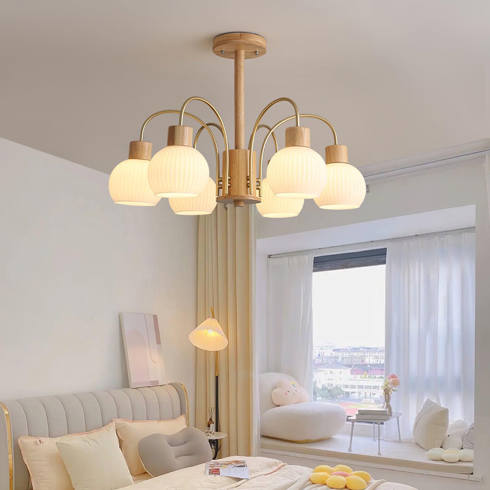 Donnelly Wooden Chandelier - Lumpaz