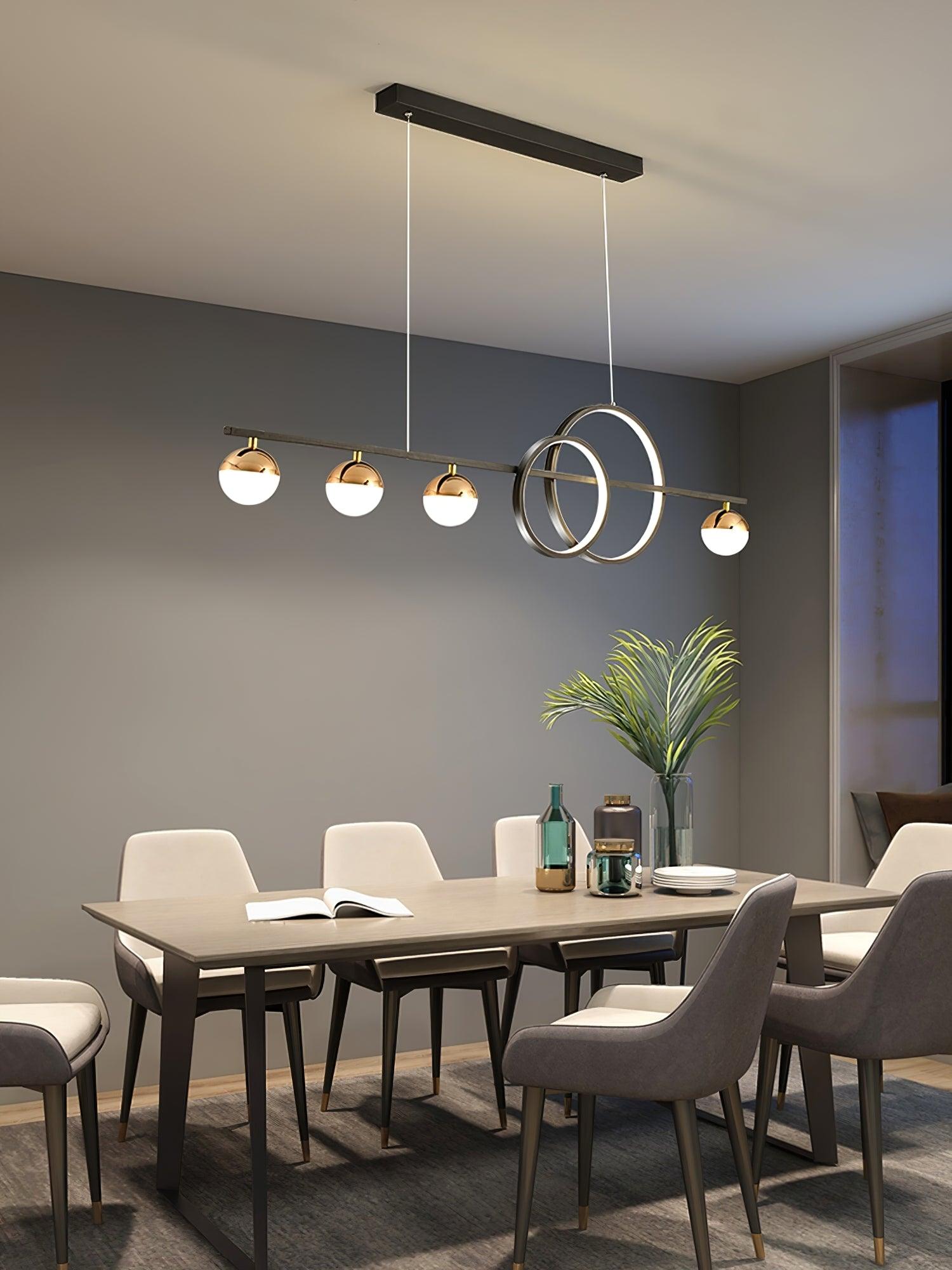 Brooklyn Double Circle Chandelier - Lumpaz