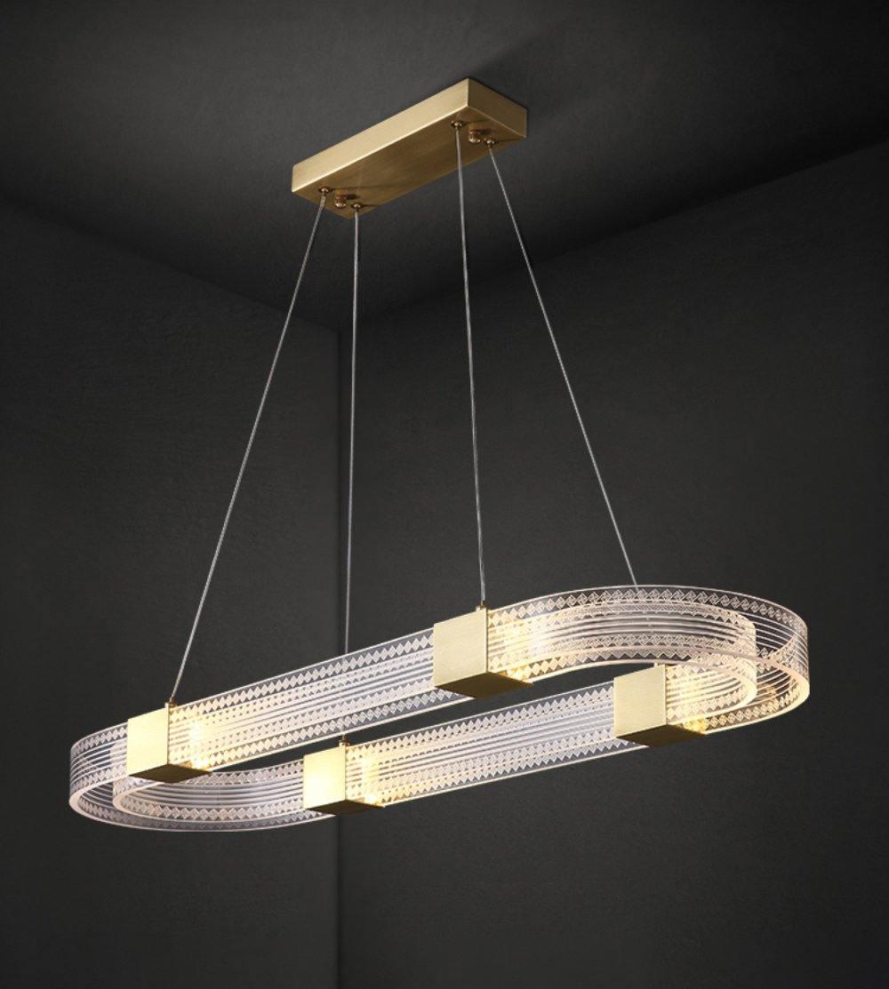 Parallel Ring LED Chandelier - Lumpaz