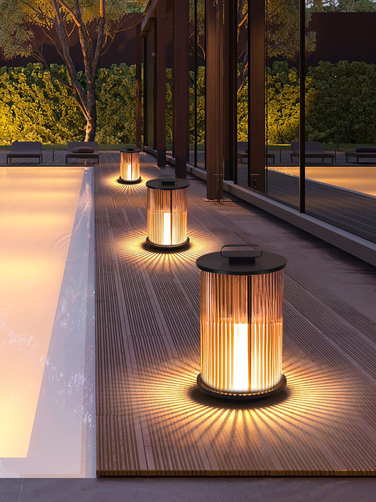 Ambient Line Lantern Garden Lights - Lumpaz