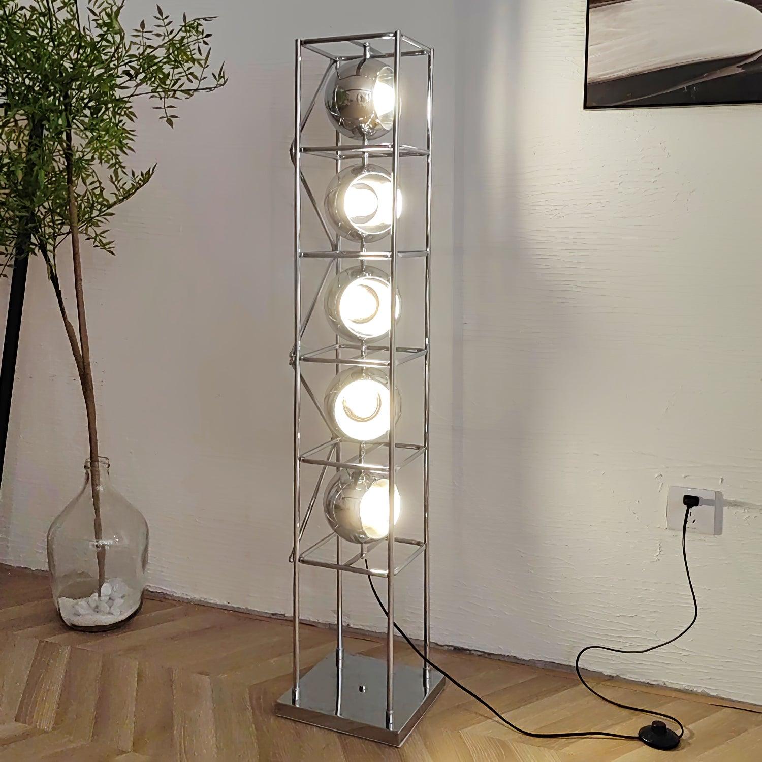 Tower of Spheres Floor Lamp - Lumpaz