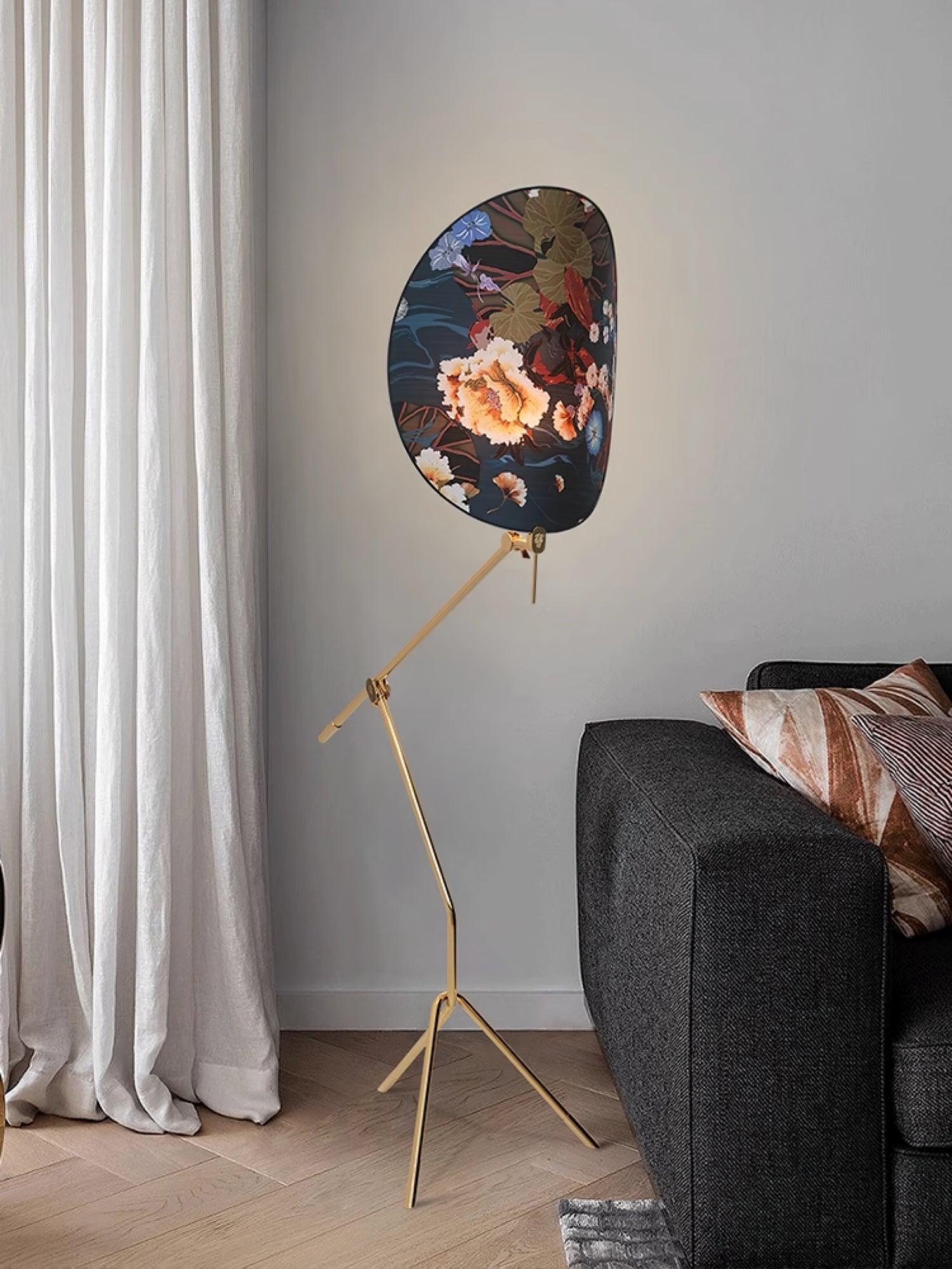 Floral Nocturne Floor Lamp - Lumpaz