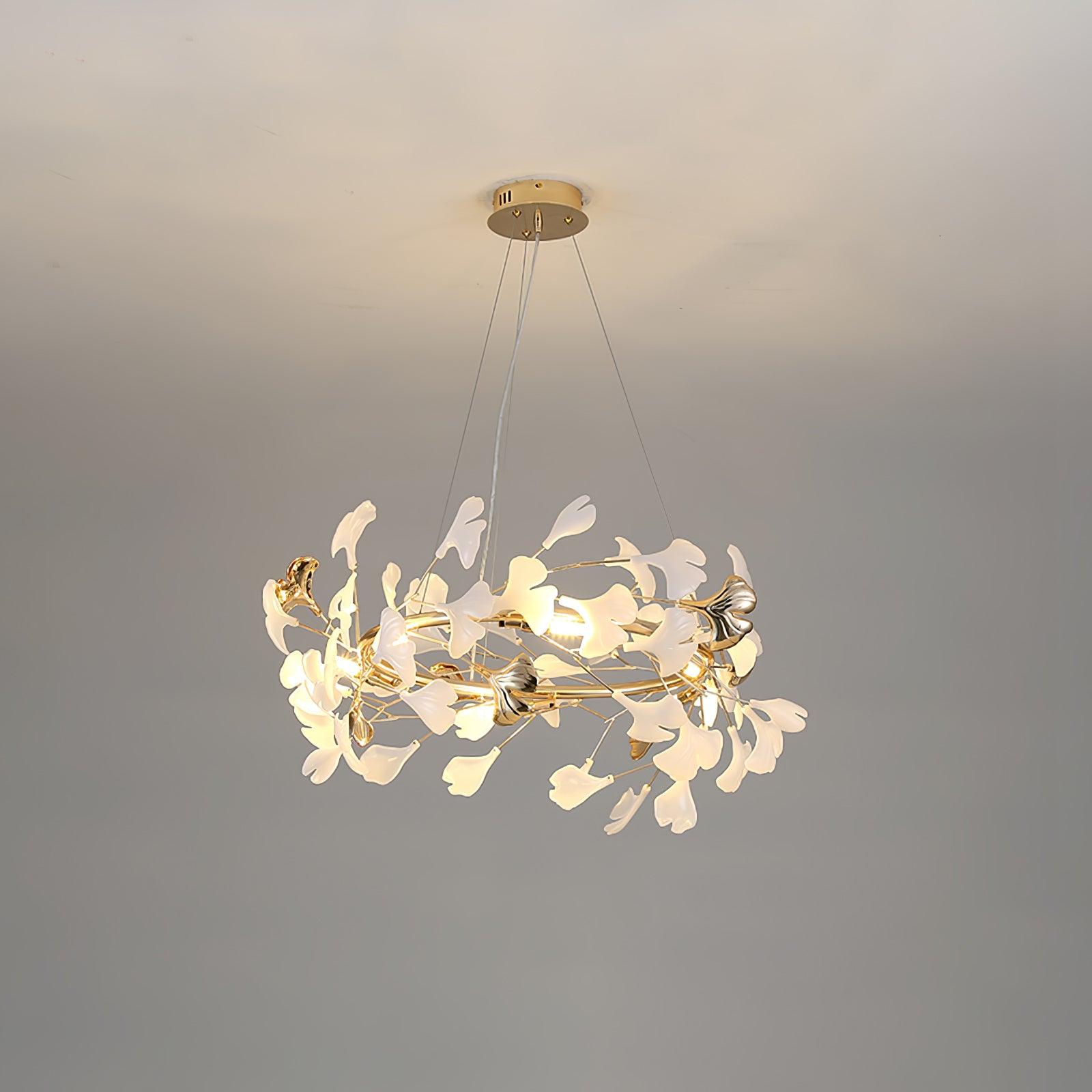 Gingko Chandelier T - Lumpaz