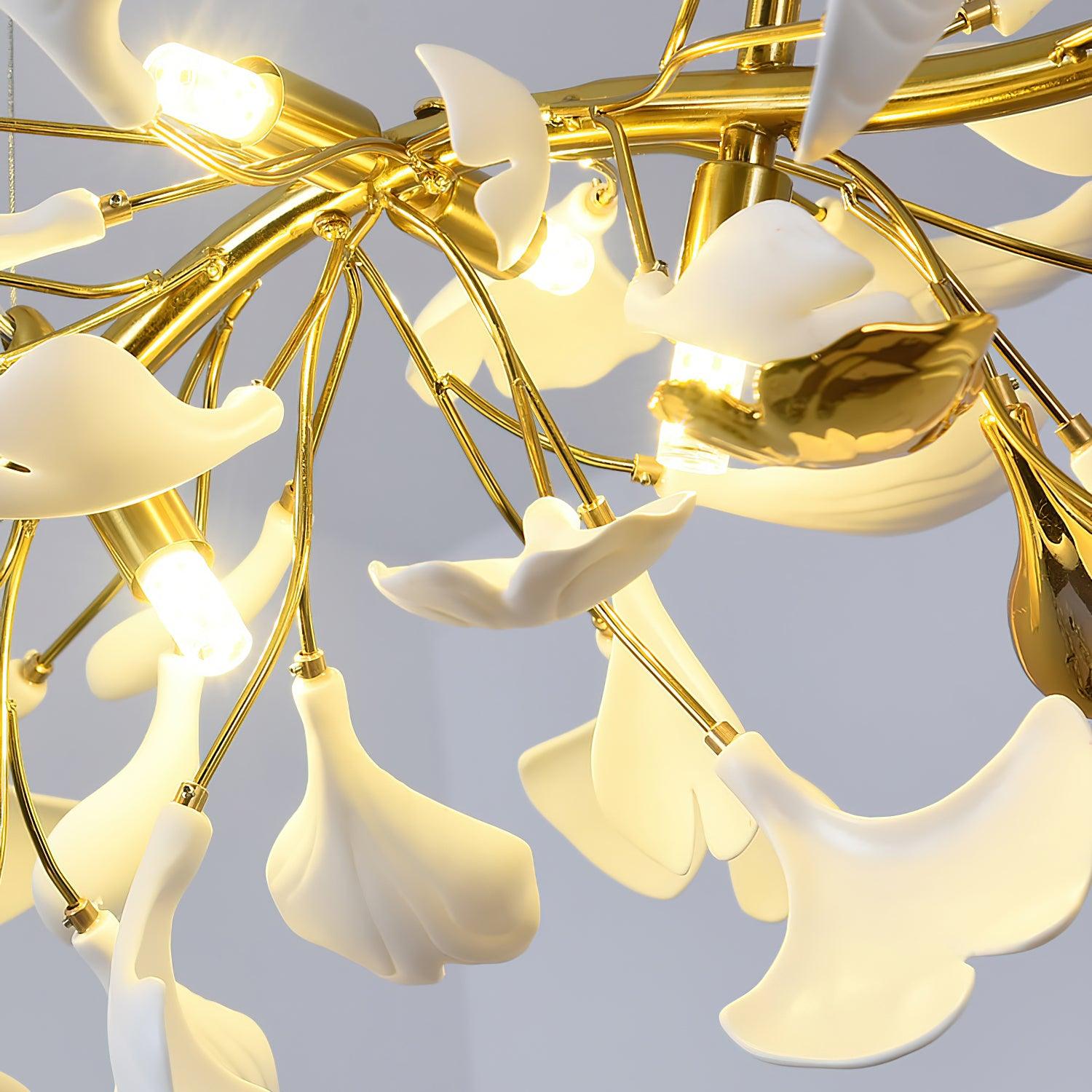 Gingko Chandelier D - Lumpaz