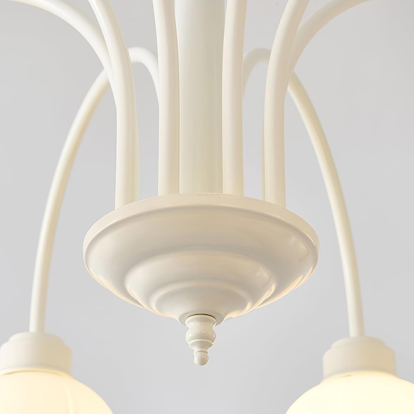 Curved Arm Bell Chandelier - Lumpaz