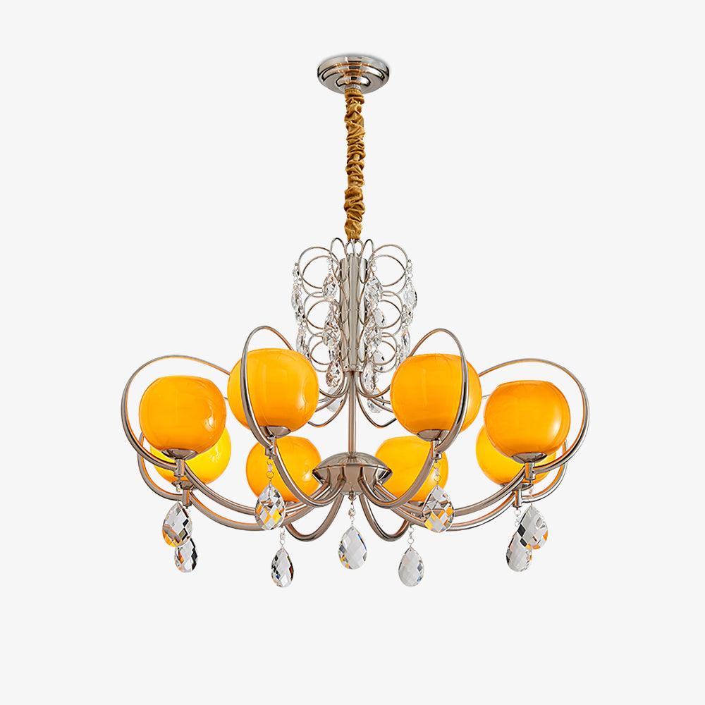 Doria Crystal Chandelier - Lumpaz