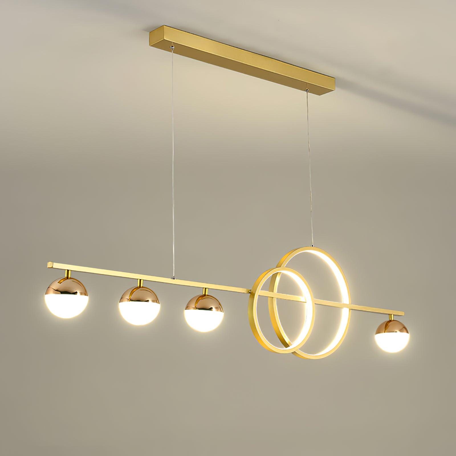 Brooklyn Double Circle Chandelier - Lumpaz