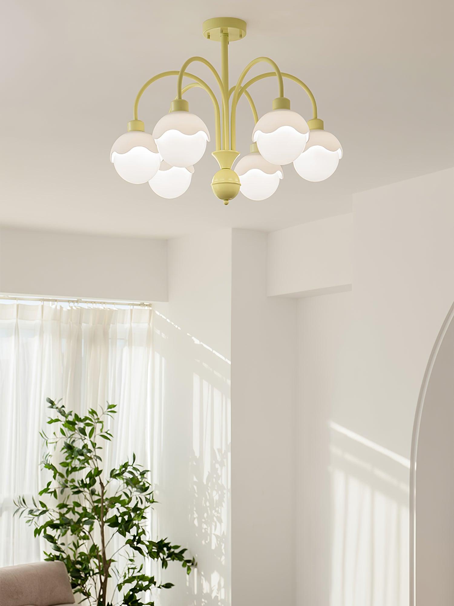 Creamy Lychee Matcha Chandelier - Lumpaz