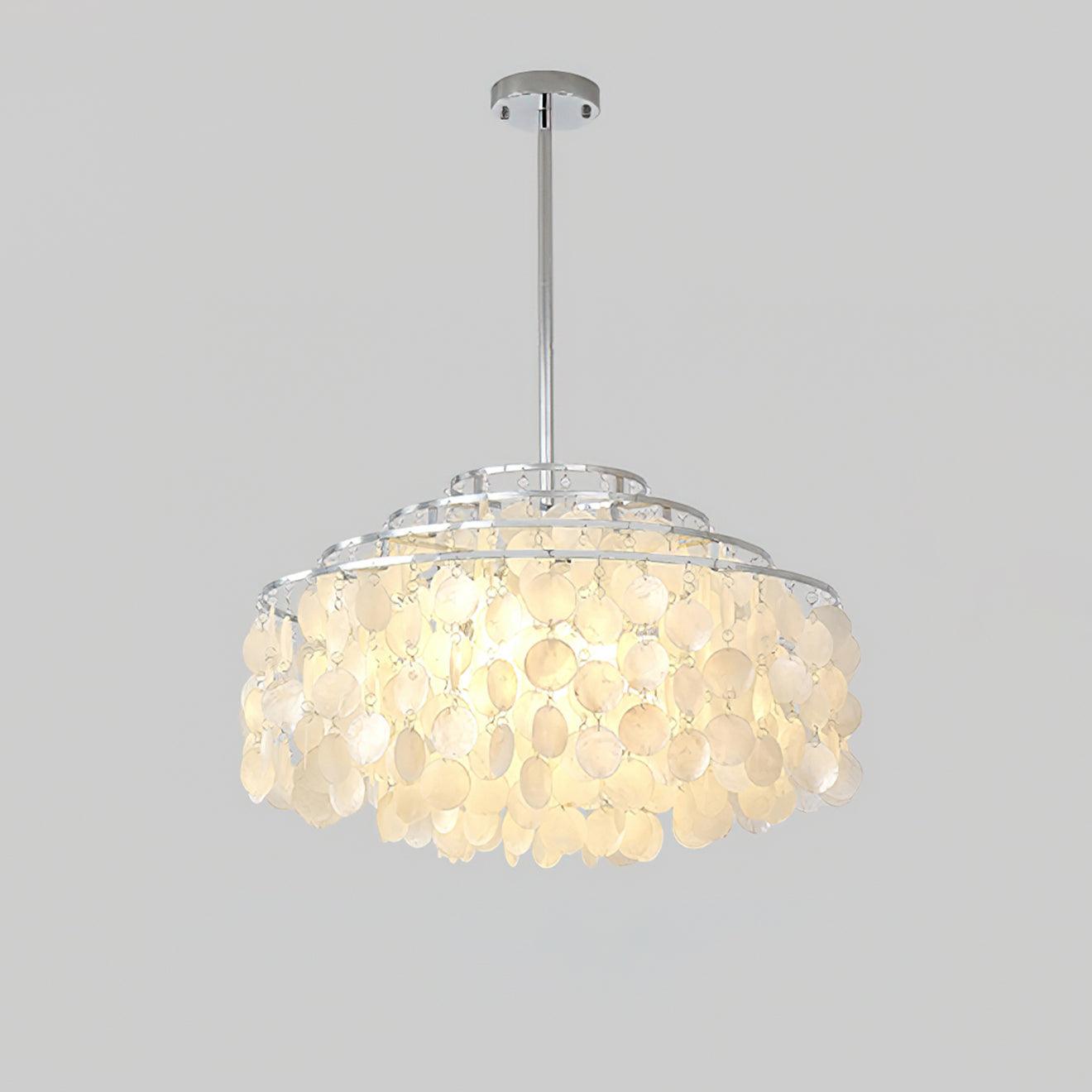 Round Shell Chandelier B - Lumpaz