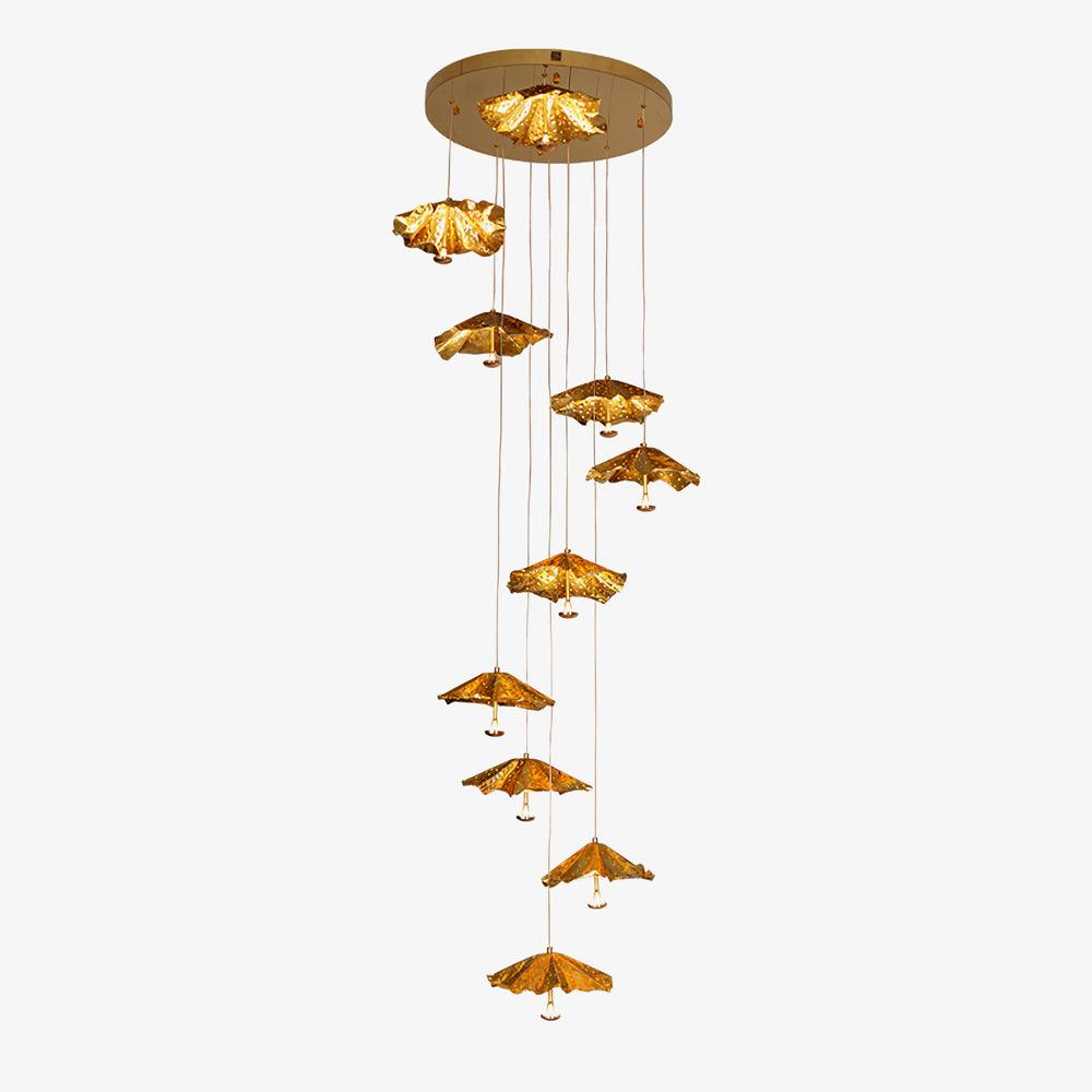 Livra Leaf Chandelier - Lumpaz