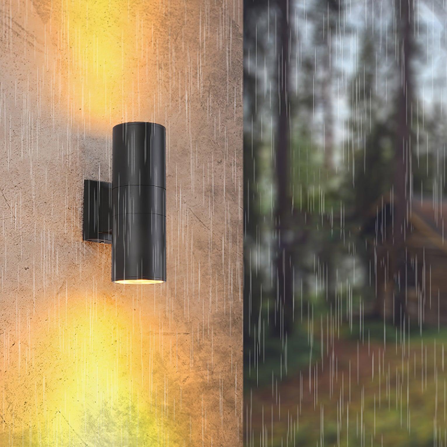 Cylindrical Outdoor Wall Light - Lumpaz