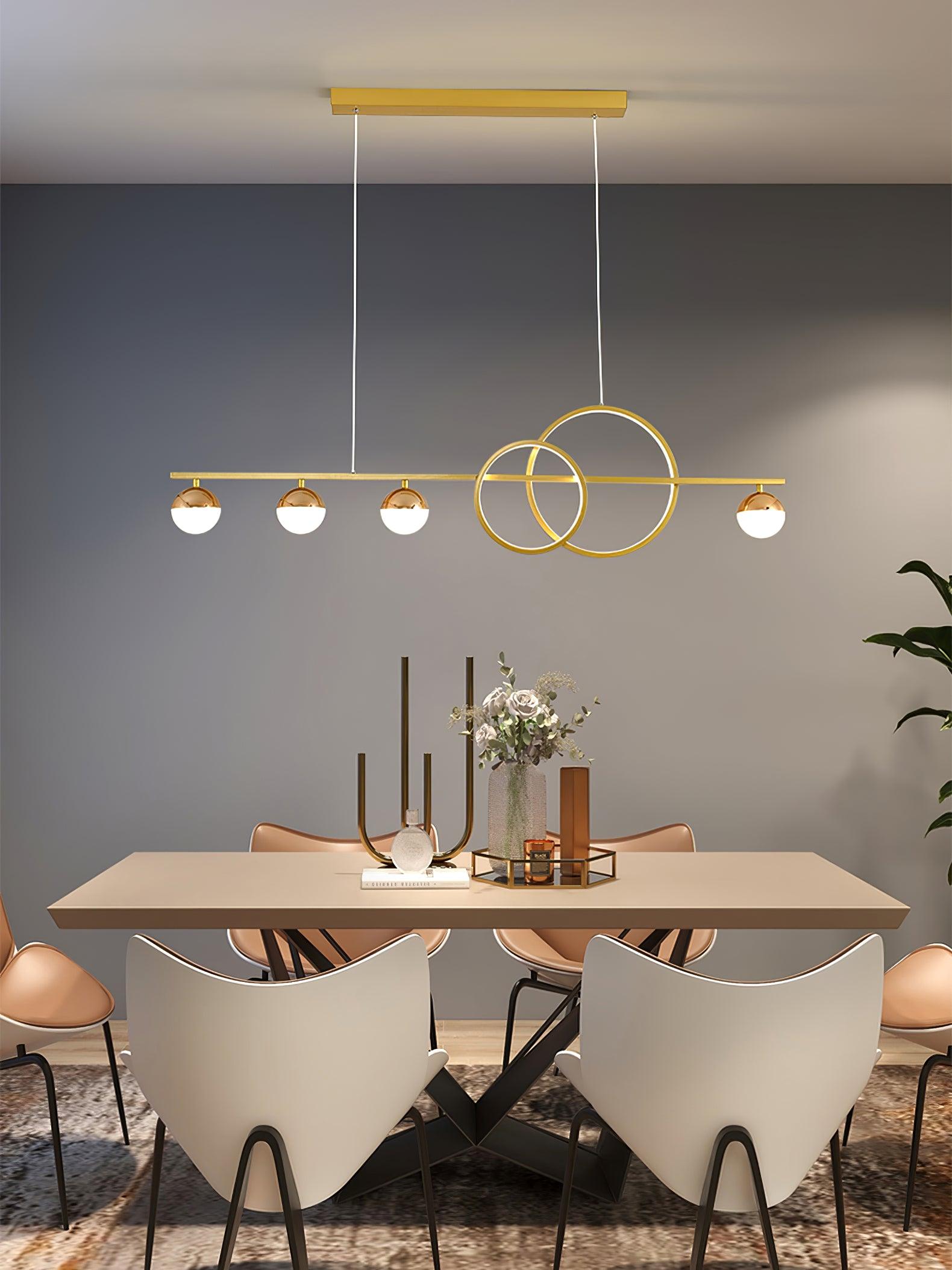 Brooklyn Double Circle Chandelier - Lumpaz