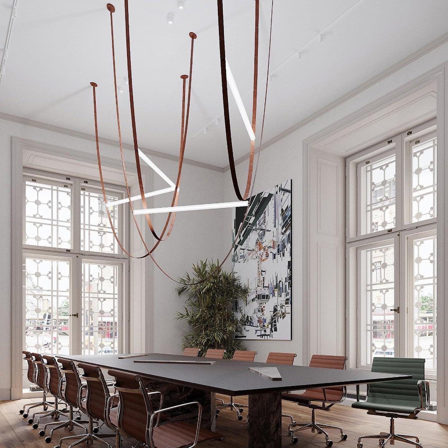Straight Belt Pendant Lamp - Lumpaz