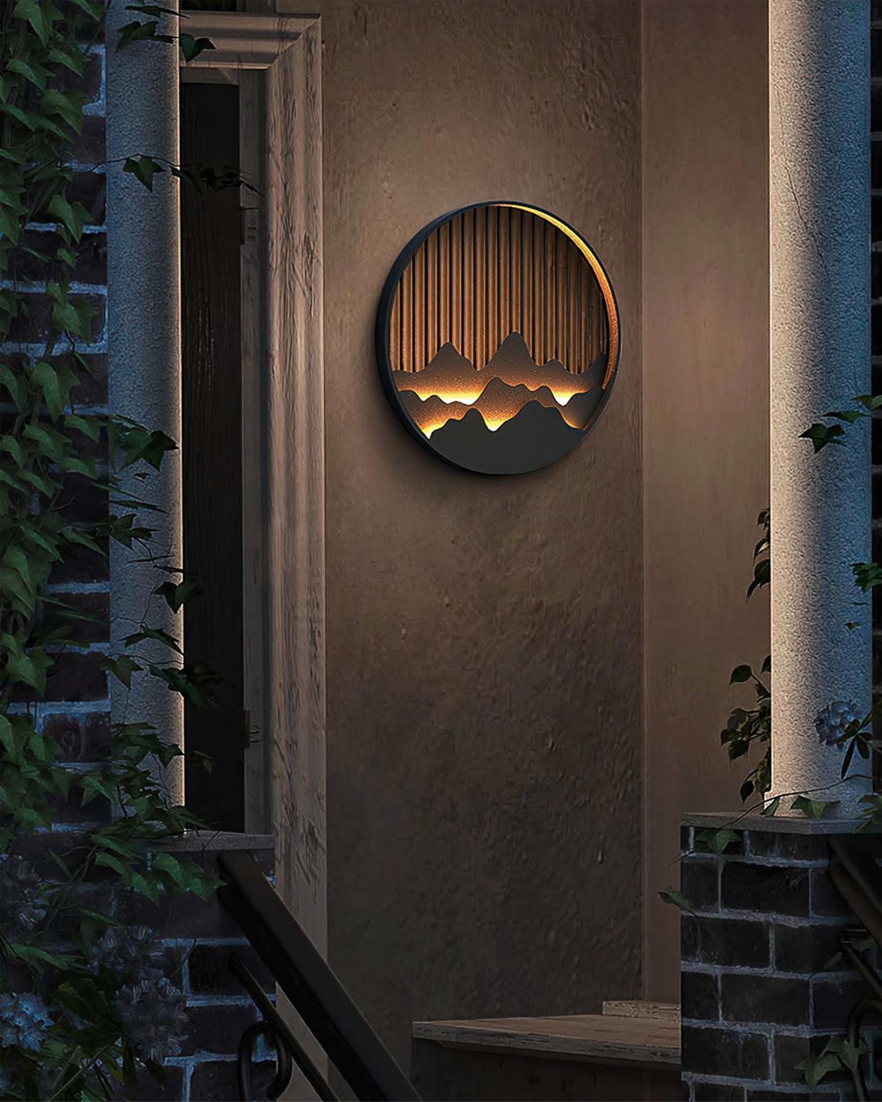 Mountain Outdoor Wall Lamp - Lumpaz