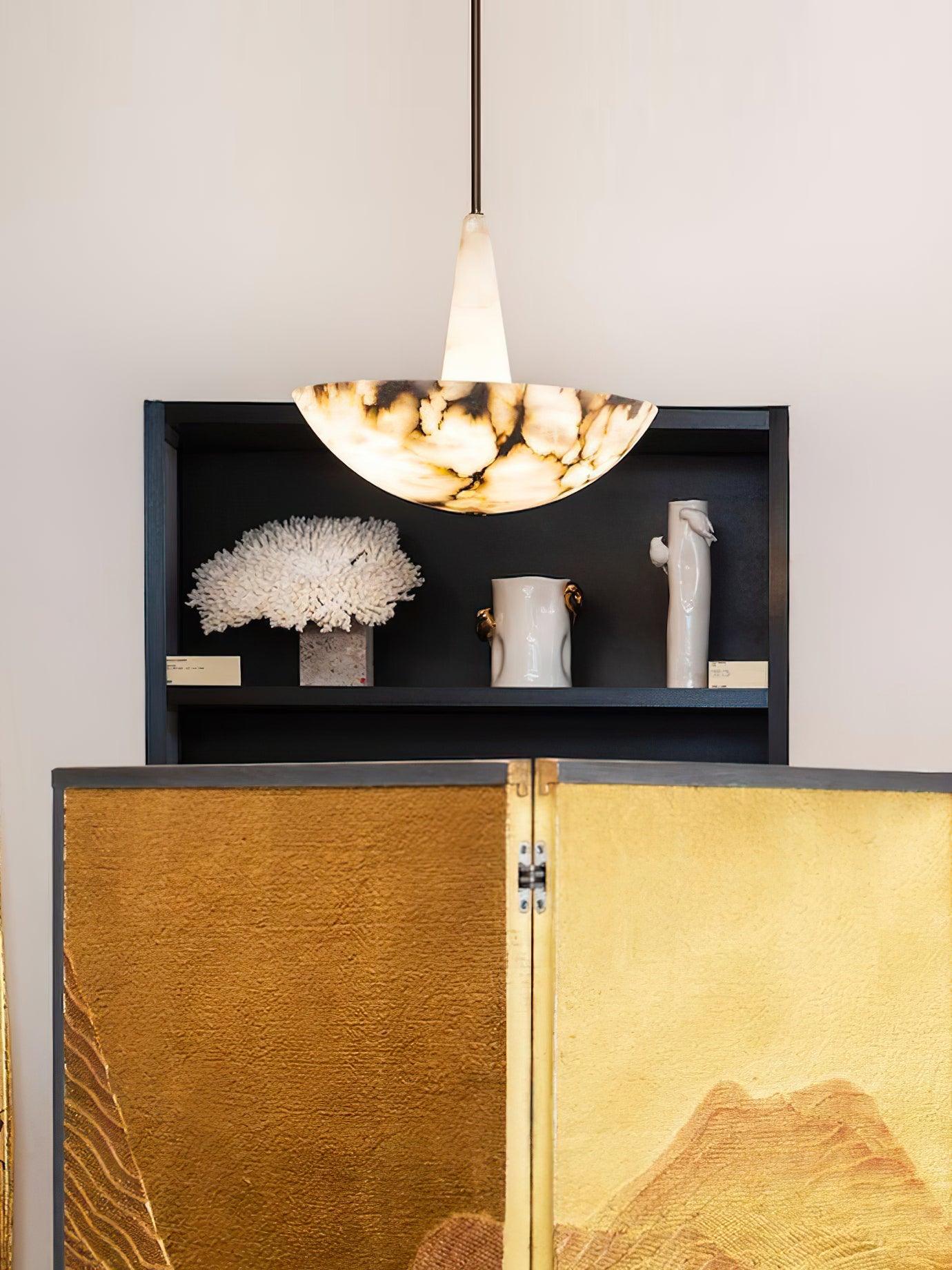 Domus Alabaster Chandelier - Lumpaz