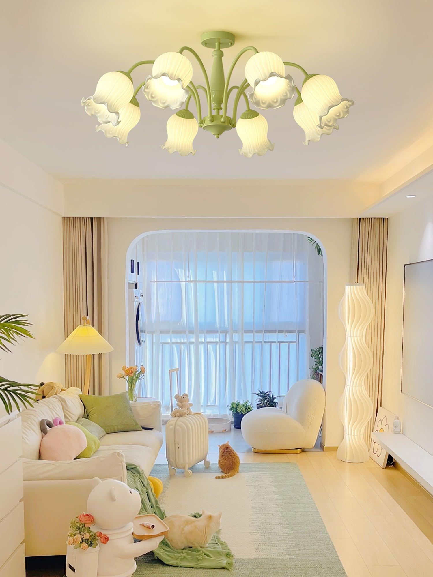 Trumpet Flower Chandelier - Lumpaz
