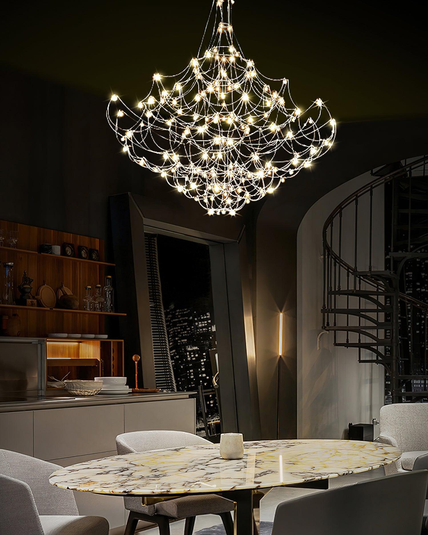 Amos Light Group Chandelier - Lumpaz