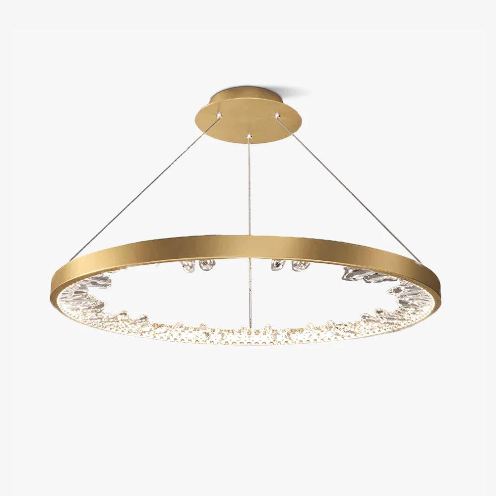 Luxury Circle Crystal Chandelier - Lumpaz