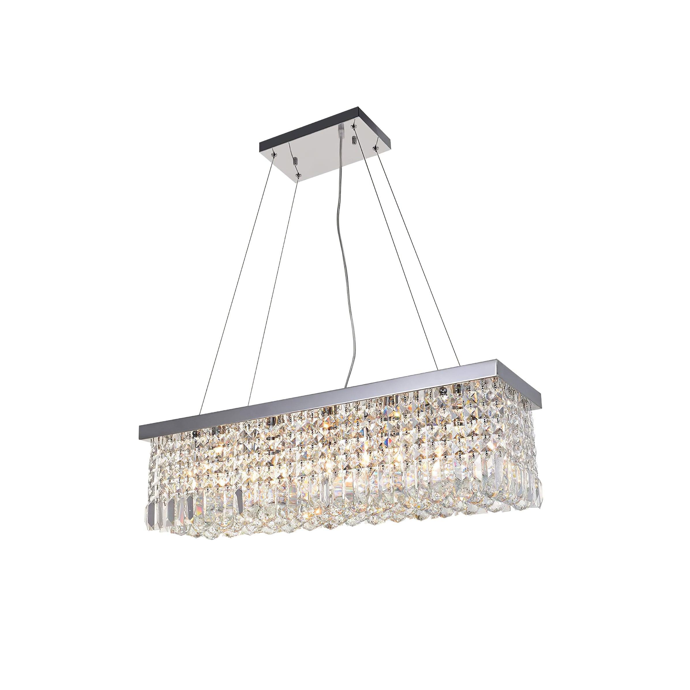 Crystal Raindrop Chandelier - Lumpaz