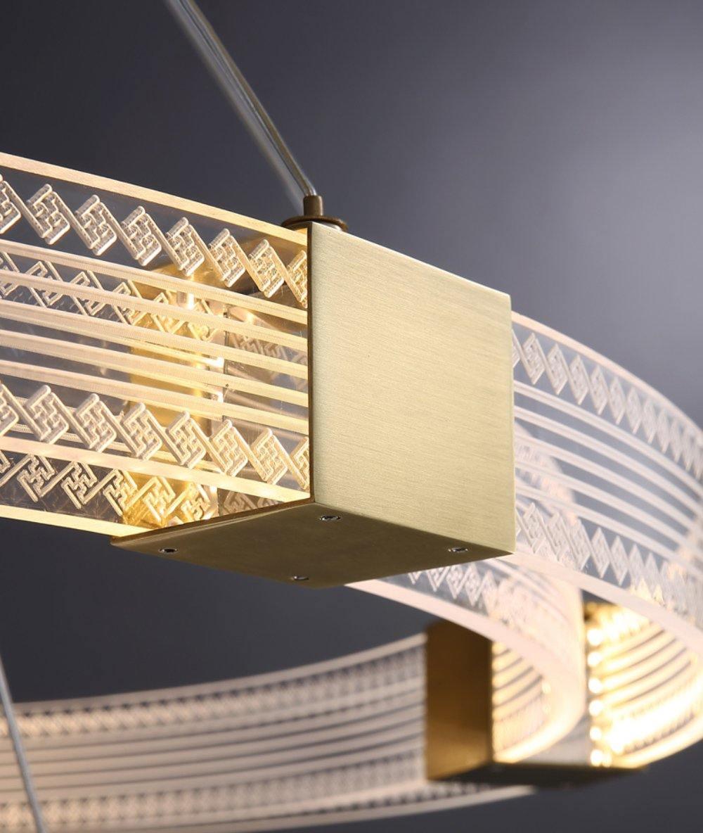 Parallel Ring LED Chandelier - Lumpaz