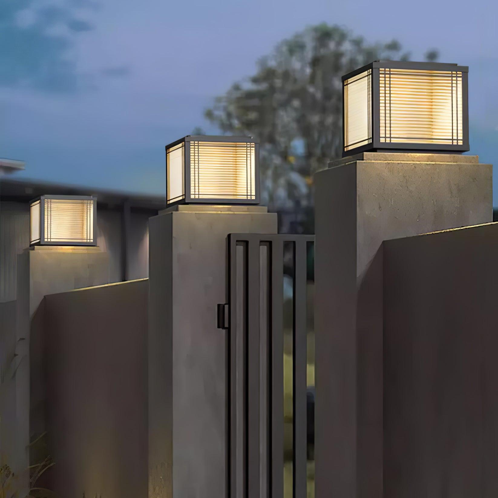 Deck Solar Outdoor Post Light - Lumpaz