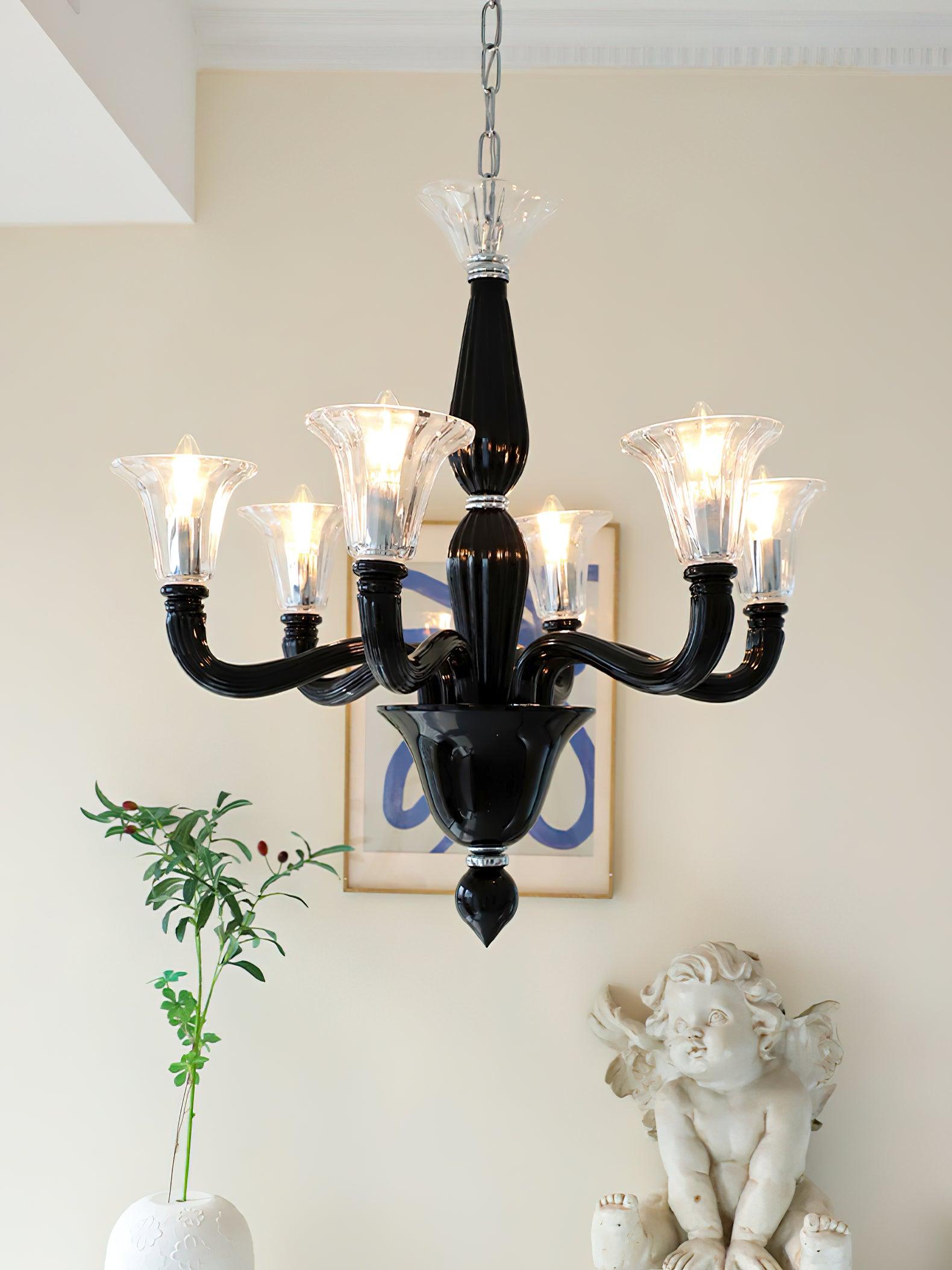 Murano Candle Chandelier - Lumpaz