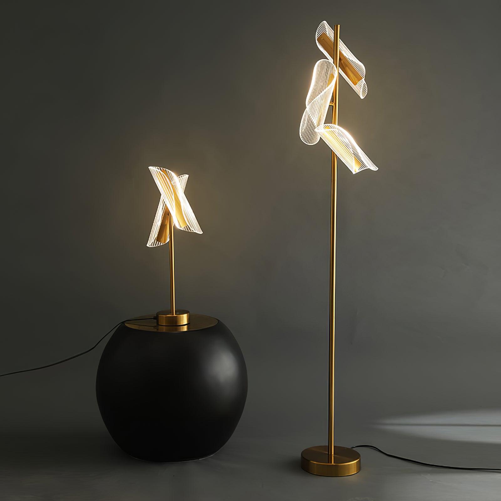 Flame Floor Lamp - Lumpaz
