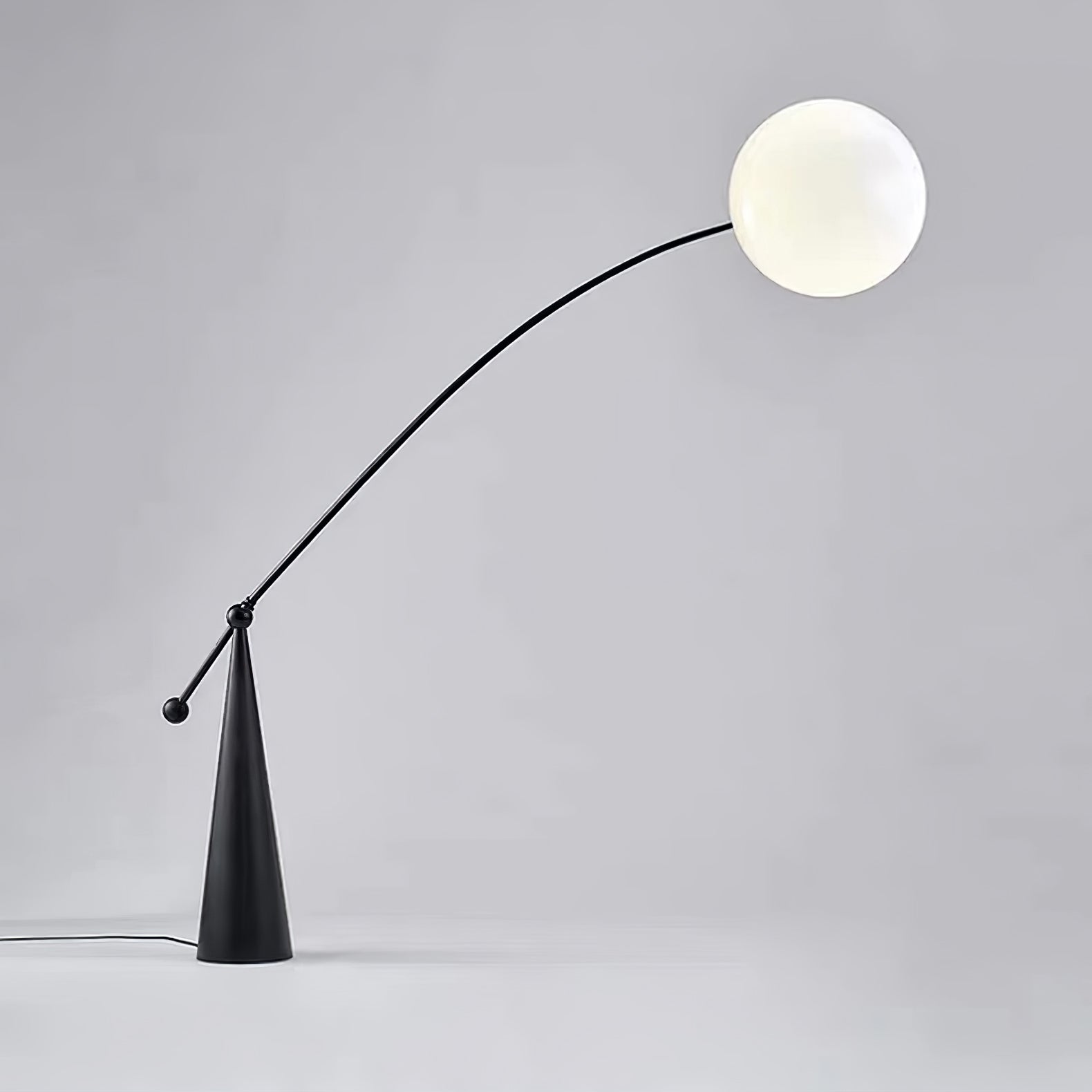 Opal Arc Floor Lamp - Lumpaz
