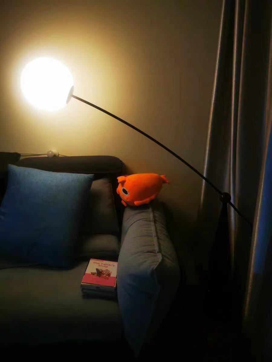 Opal Arc Floor Lamp - Lumpaz