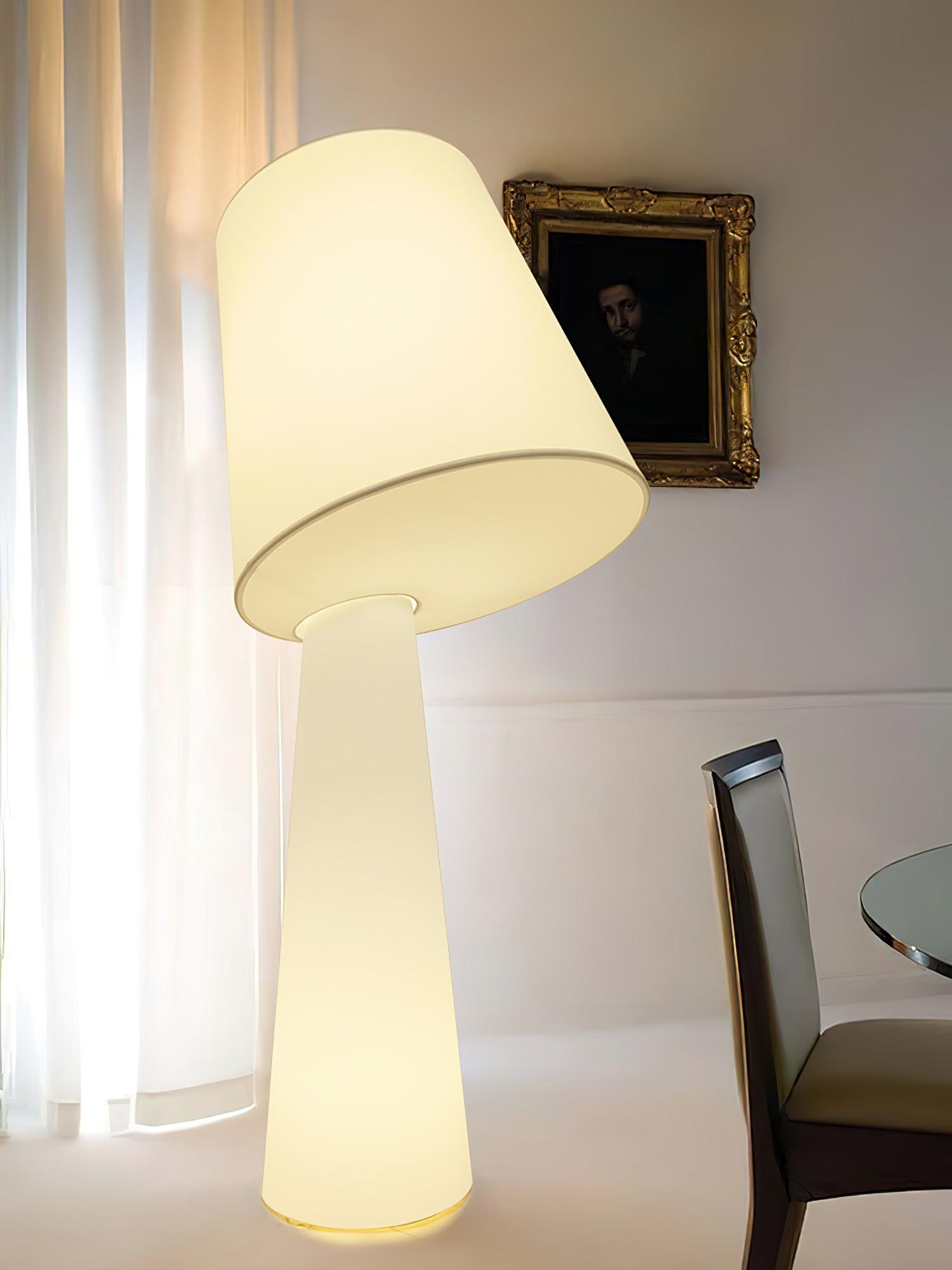 Column Fabric Floor Lamp - Lumpaz
