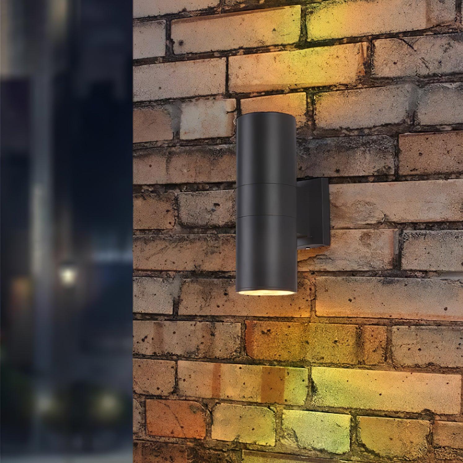 Cylindrical Outdoor Wall Light - Lumpaz