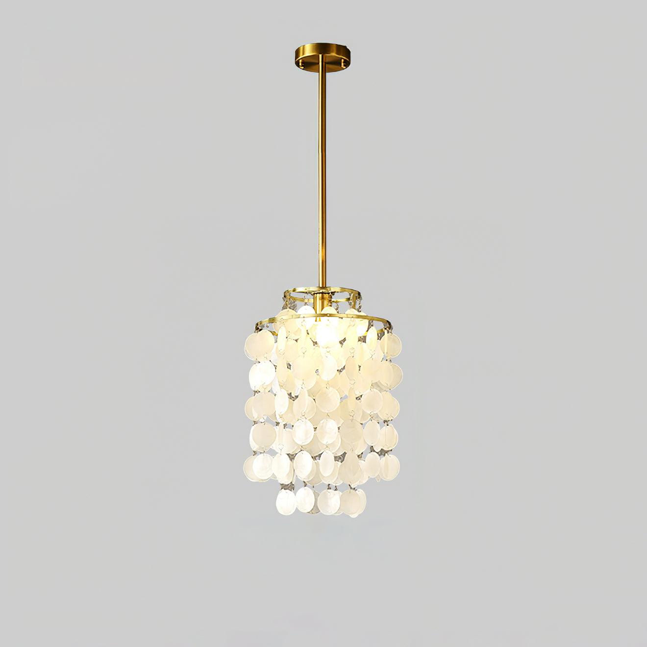 Round Shell Chandelier B - Lumpaz