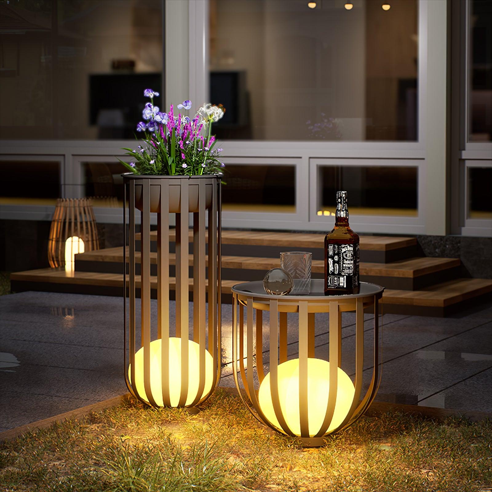 Bols Outdoor Solar Power Garden Lamp - Lumpaz